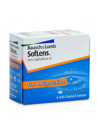 Bausch & Lomb Soflens Toric Μηνιαιοι Αστιγματικοι Φακοι (6τεμ)
