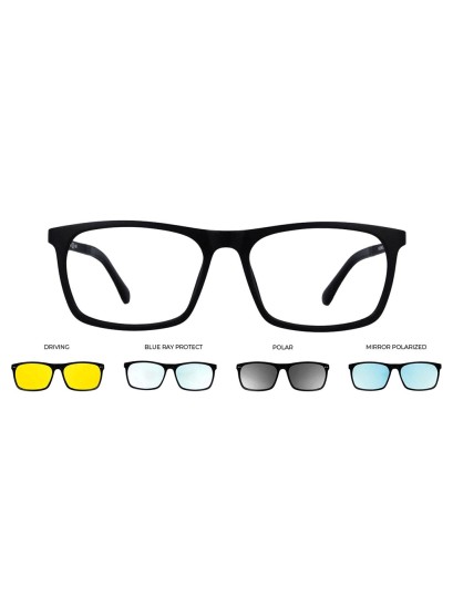 99 John St Nyc Ultem U-0257 Cm22 Σκελετός οράσεως με 4 πρόσθετα 