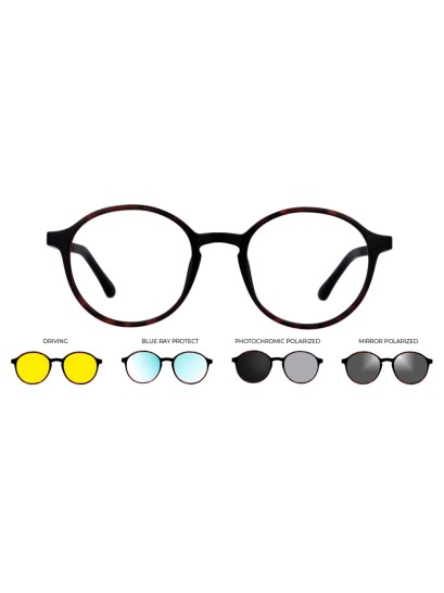 99 John St Nyc Ultem U-0288 Cm07 Σκελετός οράσεως με 4 πρόσθετα 