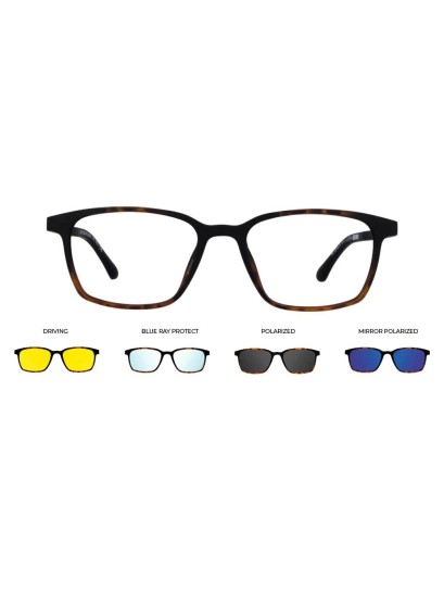 99 John St Nyc Ultem U-0301 C07m Σκελετός οράσεως με 4 πρόσθετα 