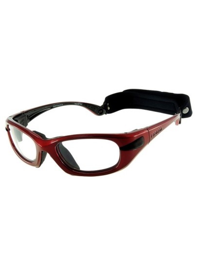 Μάσκα προστασίας για σπορ Progear  Κόκκινη 10205  Μέγεθος 55