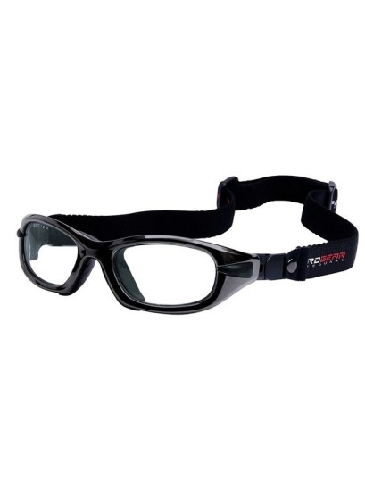 Μάσκα προστασίας για σπορ με λάστιχο Progear  Μαύρη 10211  Μέγεθος 52