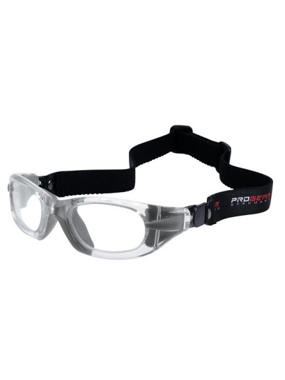Μάσκα προστασίας για σπορ με λάστιχο Progear  Διαφανής 102110  Μέγεθος 52