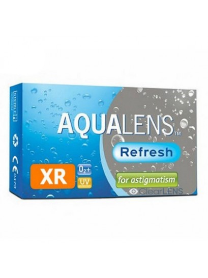 Αqualens Refresh XR for Astigmatism Μηνιαίος Φακος Αστιγματισμου(3τεμ)
