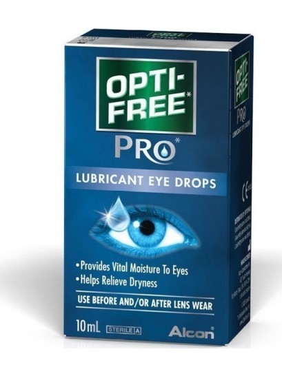 Optifree Pro Λιπαντικές οφθαλμικές σταγόνες 10 ml