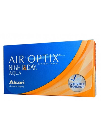 Air Optix Aqua Night & Day Μηνιαιοι Φακοι Σιλικονης(3τεμ)