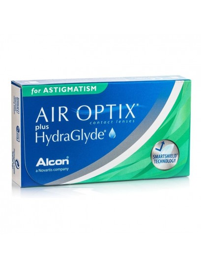 Air Optix Plus Hydraglyde for Aastigmatism Μηνιαιοι Αστιγματικοι Φακοι (6τεμ)