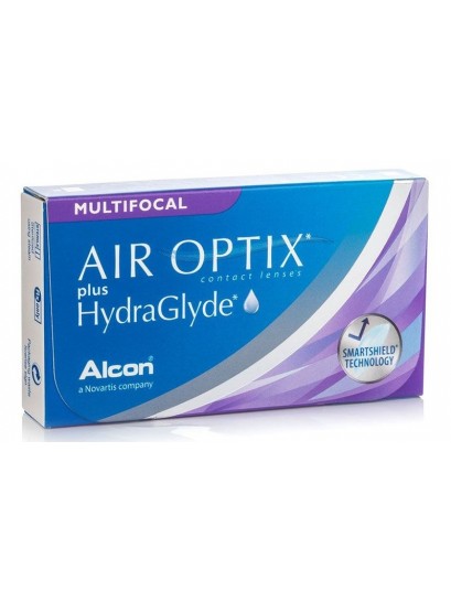 Air Optix Plus Hydraglyde Multifocal Μηνιαιοι Πολυεστιακοι Φακοι (6τεμ)