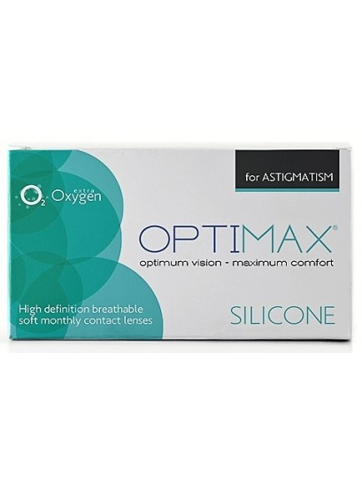Optimax Silicone Astigmatism Μηνιαιος Αστιγματικος Σιλικονης (3τεμ)