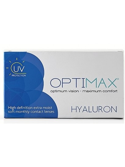 Optimax Hyaluron Μηνιαιος Ασφαιρικος Υδρογελης (3τεμ)