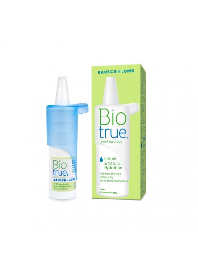Biotrue Rewetting Drops Λιαντικες Σταγονες Για Ξηροφθαλμία 10ml