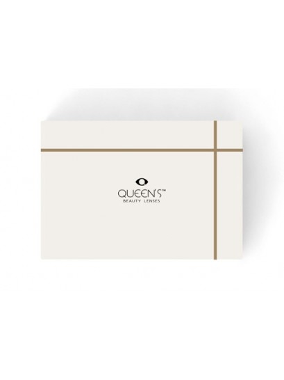 Queen's Solitaire Τριμηνιαιοι Εγχρωμοι Φακοι Επαφης Πολυεστιακοί (2τεμ)