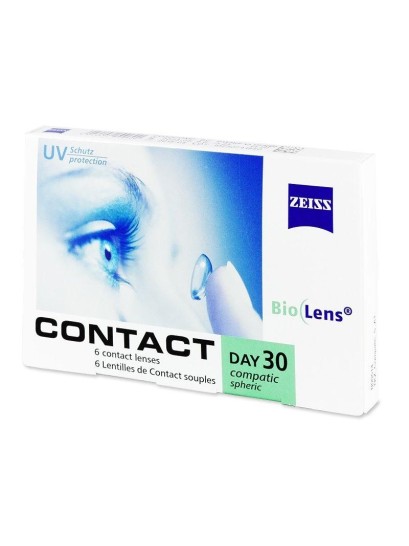 Carl Zeiss Contact Day 30 Compatic Μηνιαίοι Φακοί (6τεμ)  