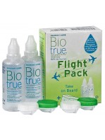 Biotrue Flight Pack Υγρό Φακών Επαφής Πολλαπλών Χρήσεων 2x60ml
