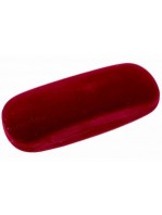 Θήκη γυαλιών σκληρή μεταλλική Κόκκινο Βελούδο