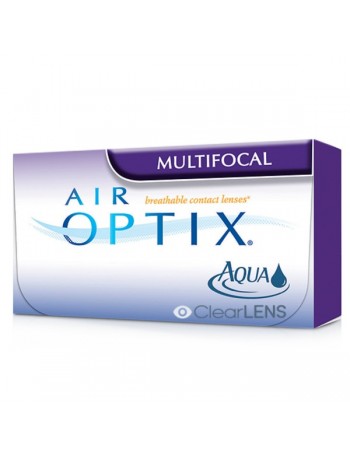 Air Optix Aqua Multifocal Μηνιαιοι Πολυεστιακοι Φακοι (6τεμ)