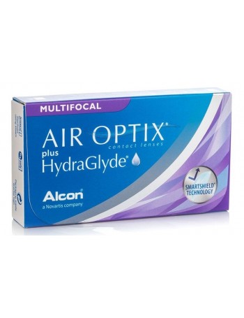 Air Optix Plus Hydraglyde Multifocal Μηνιαιοι Πολυεστιακοι Φακοι (3τεμ)