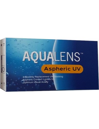 Aqualens Aspheric  UV Μηνιαιος Φακος Υδρογελης (6τεμ)