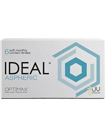 Optimax Ideal Aspheric Φακός Υδρογελης (6τεμ)
