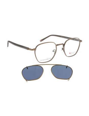 MURAKAMI lx 1473/c brz  Σκελετός οράσεως με clip-on