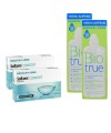 2 Bausch & Lomb Soflens Comfort  Μηνιαιοι Φακοι (6τεμ) + 2 Biotrue 300ml+60ml