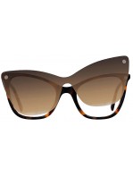 O-Six OV-900  C077 purple havana Σκελετός Οράσεως με πρόσθετο για τον ήλιο 