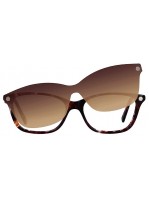 O-Six OV-910  C002 black Σκελετός Οράσεως με πρόσθετο για τον ήλιο 