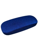 Θήκη γυαλιών σκληρή μεταλλική Υφασμα Μάυρο