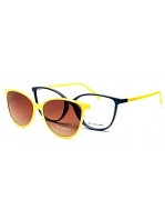 Quebramar 367 Black Σκελετός οράσεως με clip on 